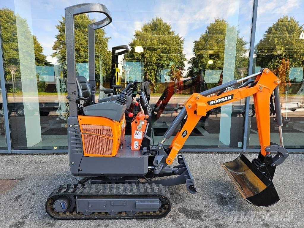 Doosan DX 10 Z Mini rýpadlá < 7t