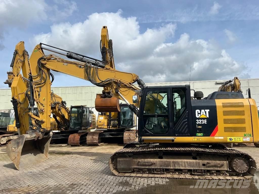 CAT 323E Pásové rýpadlá