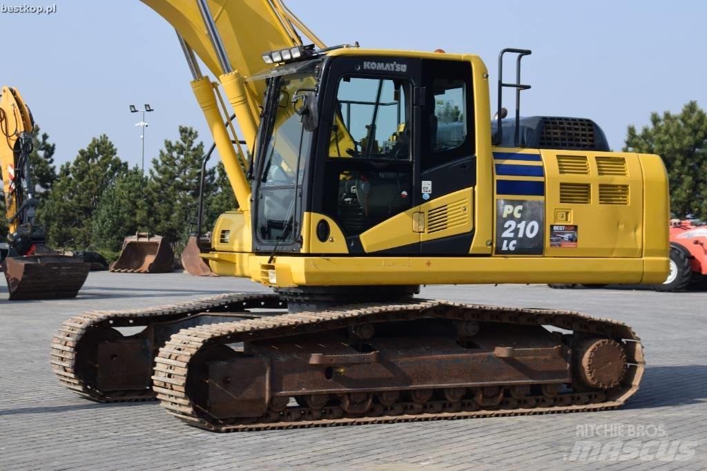 Komatsu PC 210 LC-10 Pásové rýpadlá