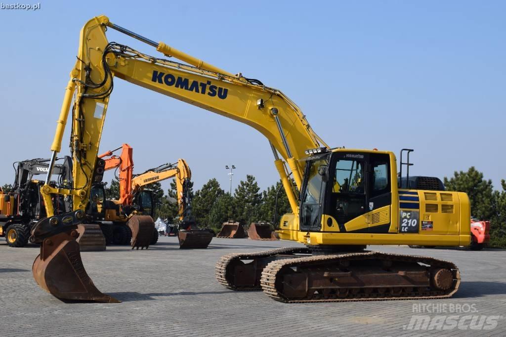 Komatsu PC 210 LC-10 Pásové rýpadlá