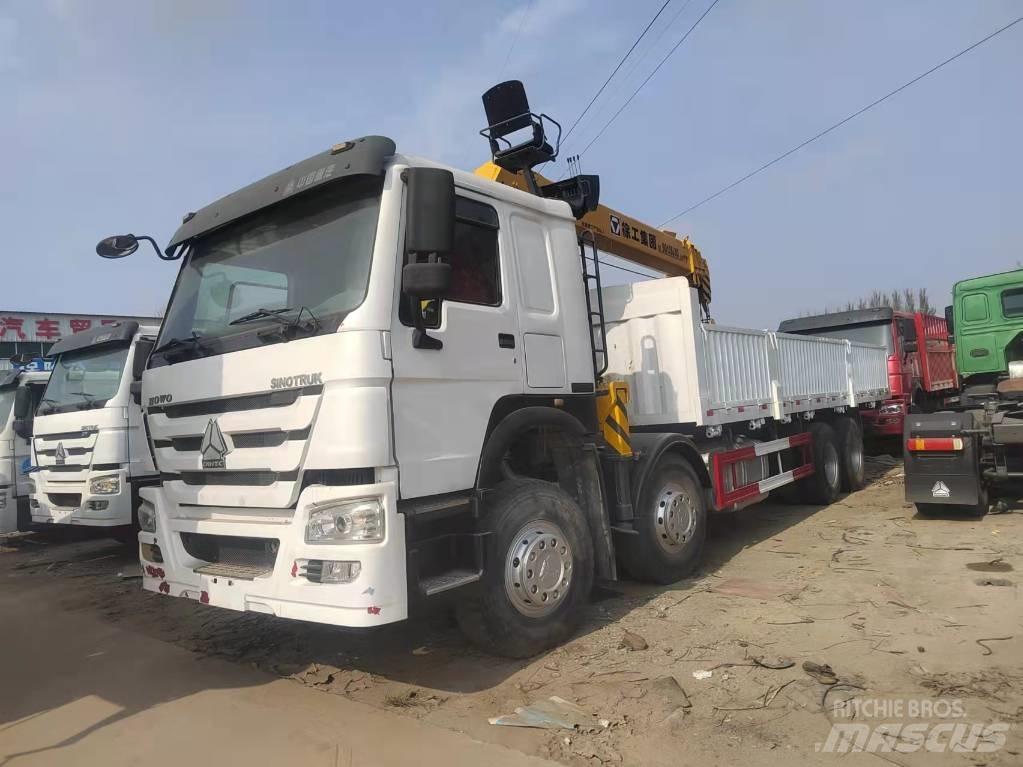 Howo 375 8X4 Autožeriavy, hydraulické ruky