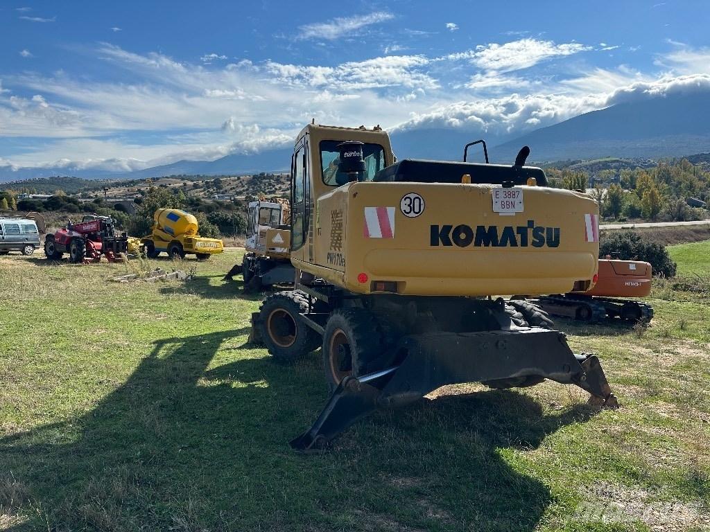 Komatsu PW 170-6 Kolesové rýpadlá