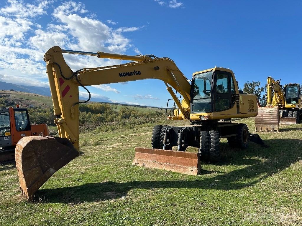 Komatsu PW 170-6 Kolesové rýpadlá