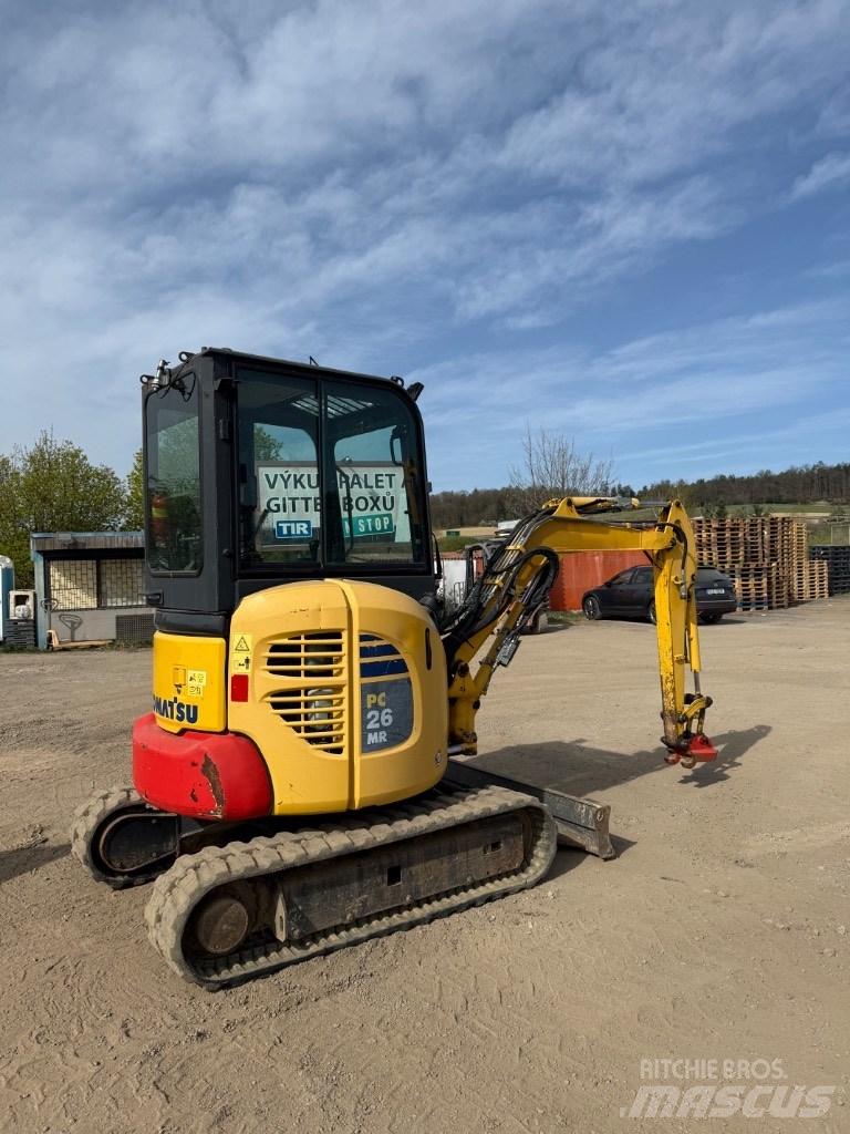 Komatsu PC 26 MR Mini rýpadlá < 7t