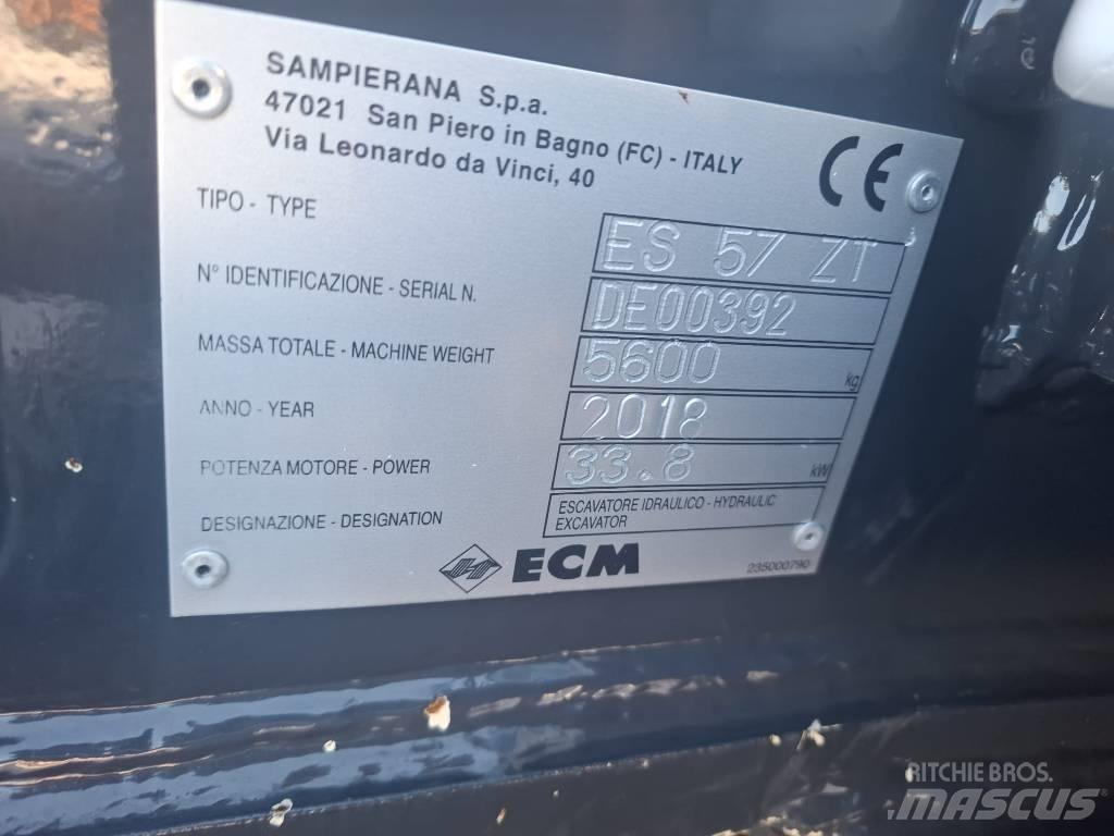 ECM ES 57 ZT Mini rýpadlá < 7t
