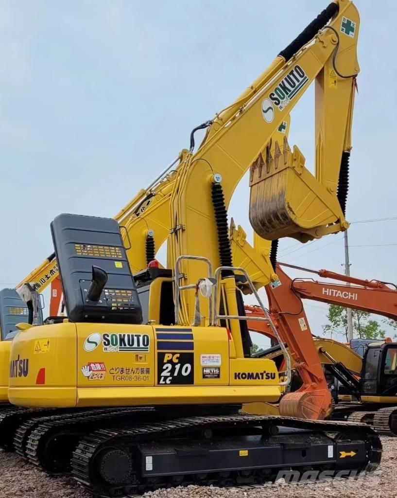 Komatsu 210LC-8 Pásové rýpadlá