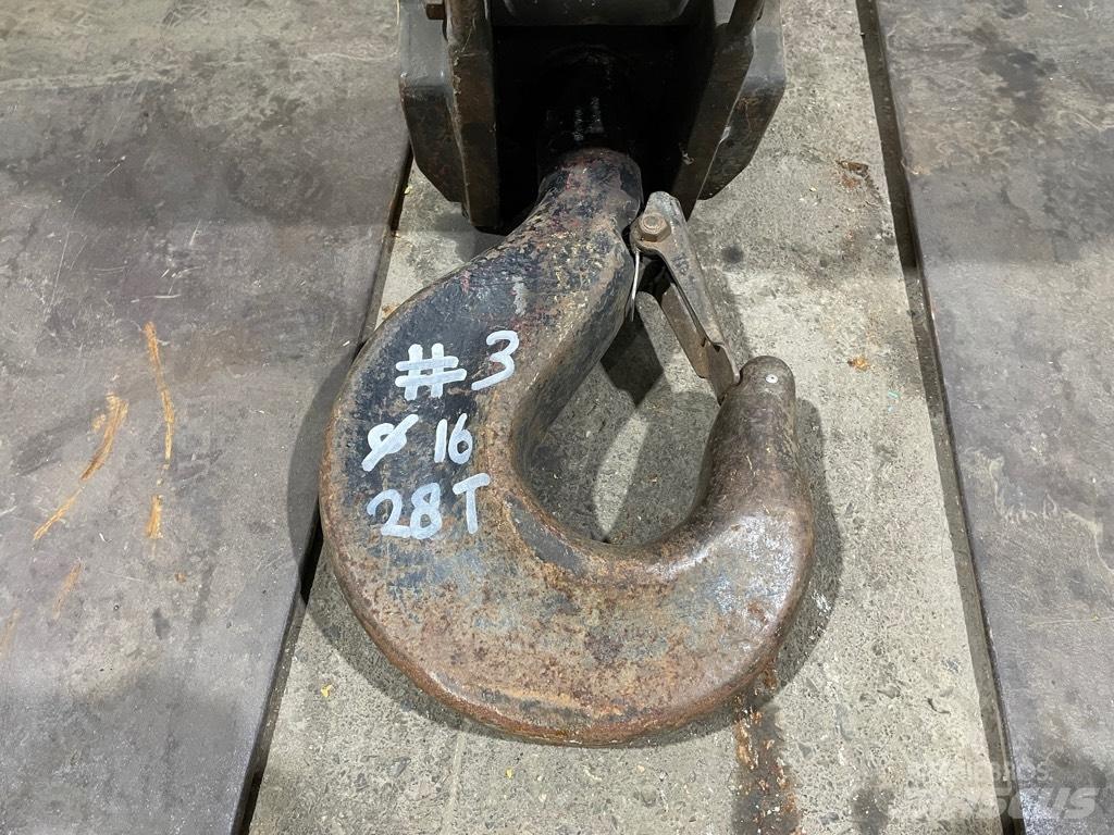 Krupp hookblock 28T Diely a zariadenia žeriavov