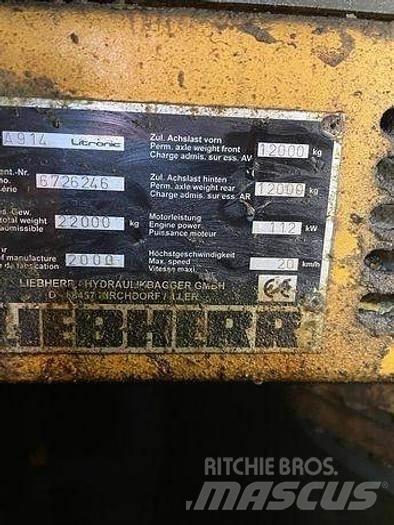 Liebherr A914 Špeciálne bagre