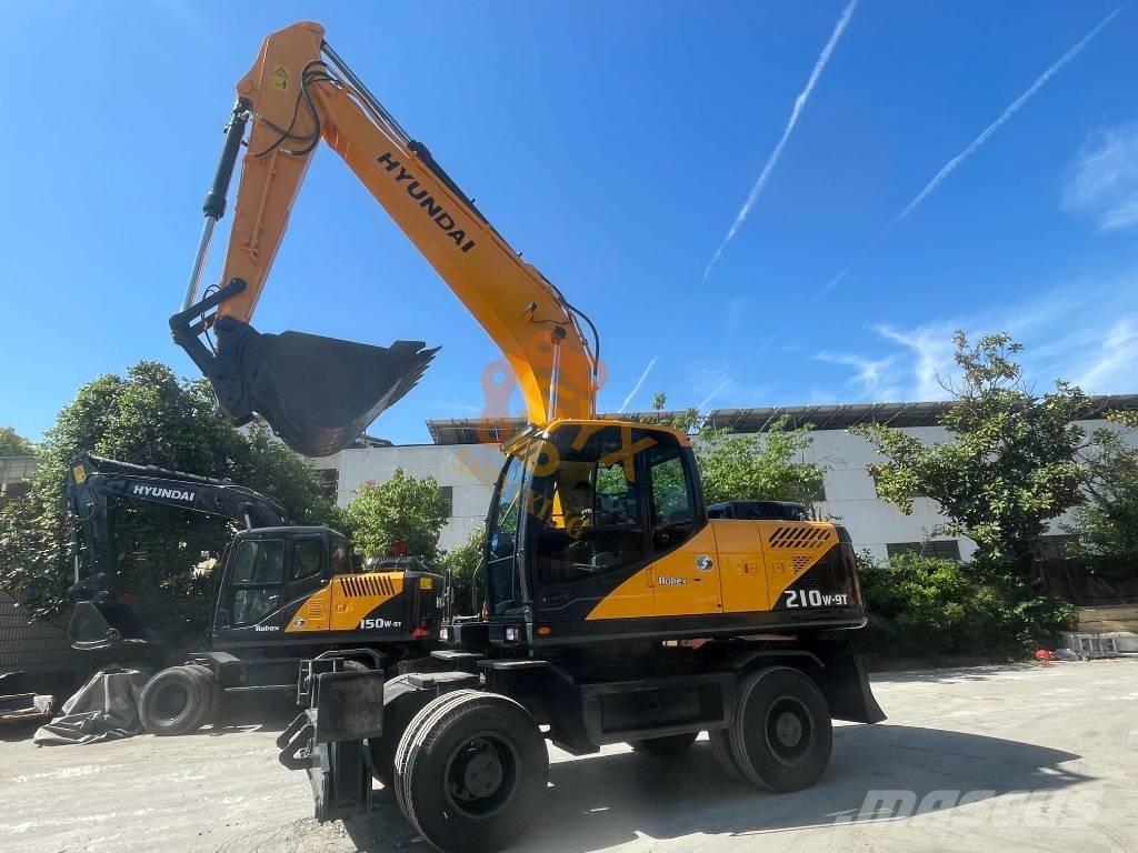 Hyundai R210W Kolesové rýpadlá