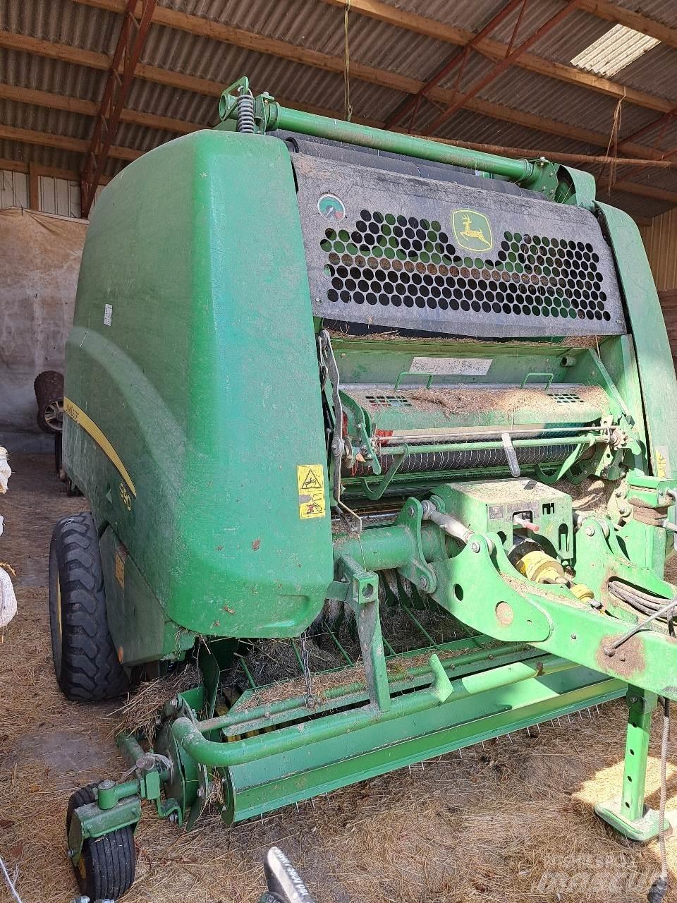John Deere 990 Lisy na okrúhle balíky