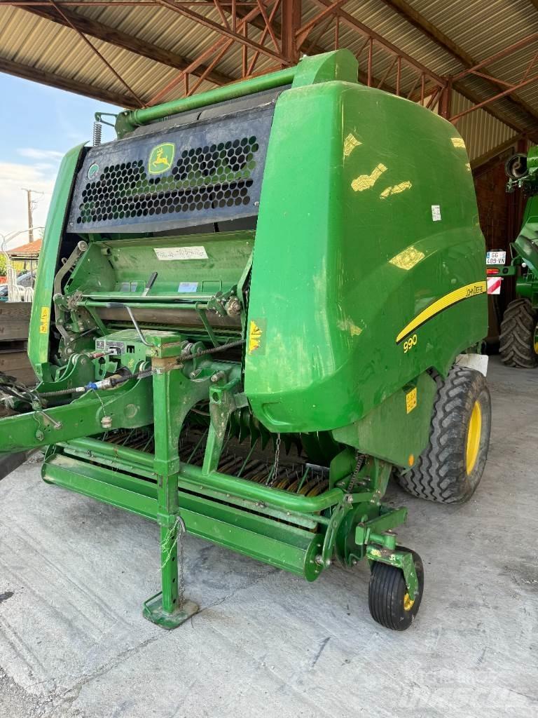 John Deere 990 Lisy na okrúhle balíky