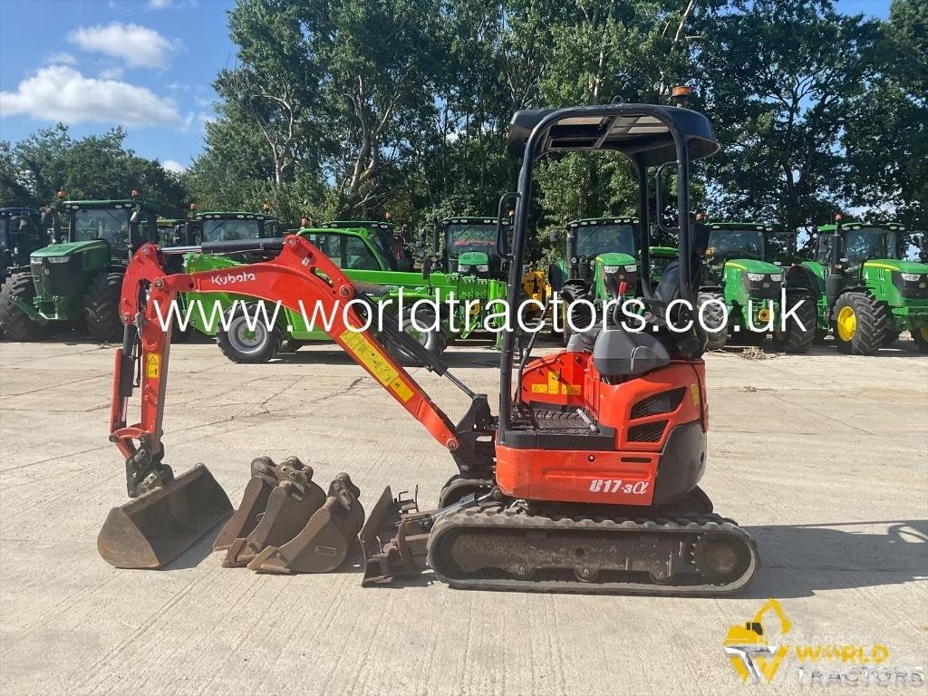 Kubota U 17-3 Mini rýpadlá < 7t