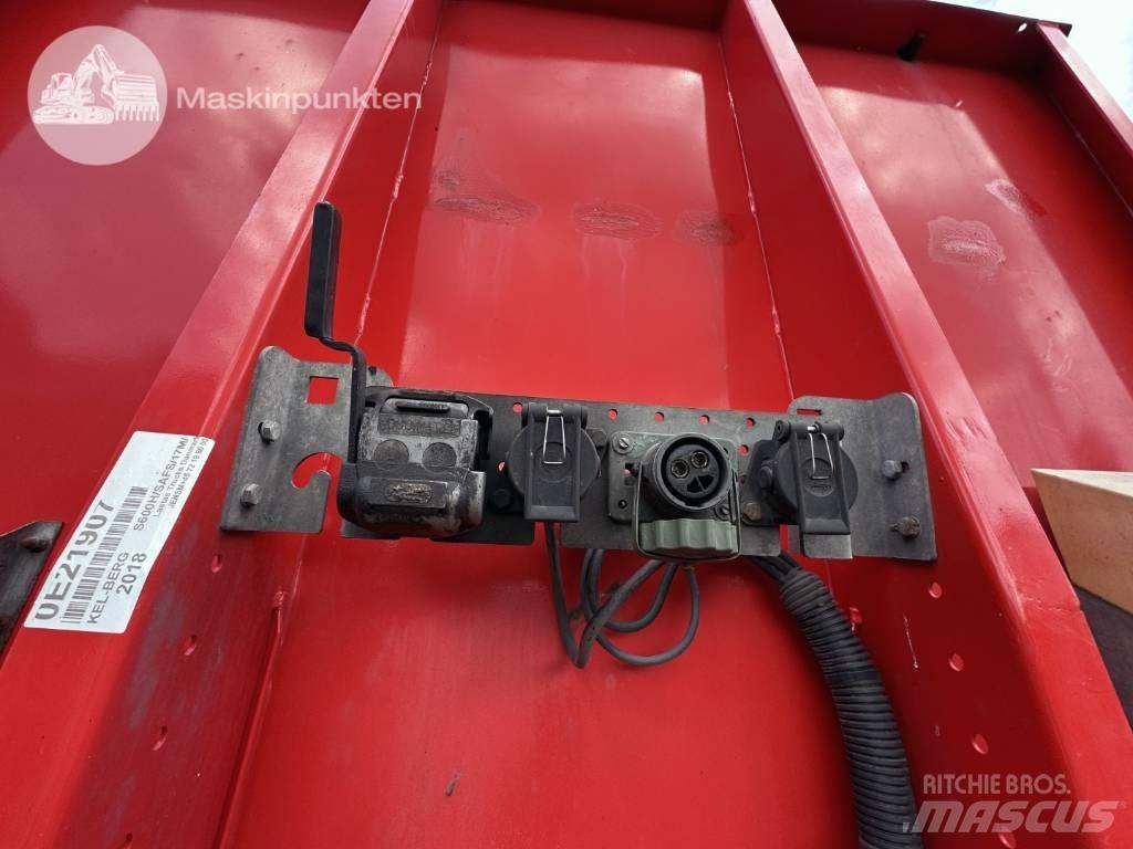 Kel-Berg S 600 H Valníkové návesy/Návesy sa sklápacím bočnicami