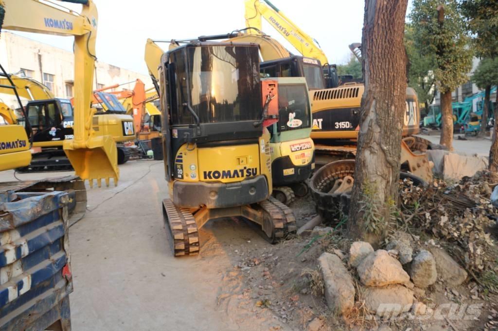 Komatsu pc20 Mini rýpadlá < 7t