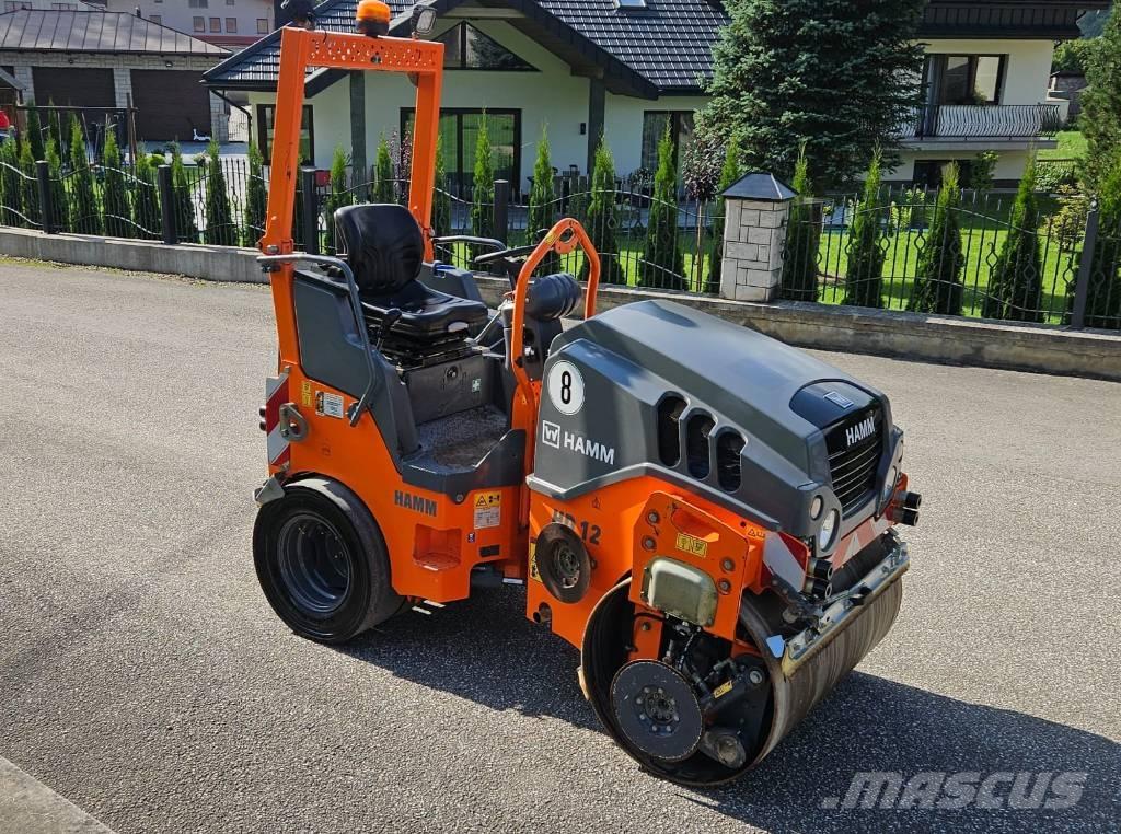 Hamm HD 12 VT Kombinované valce