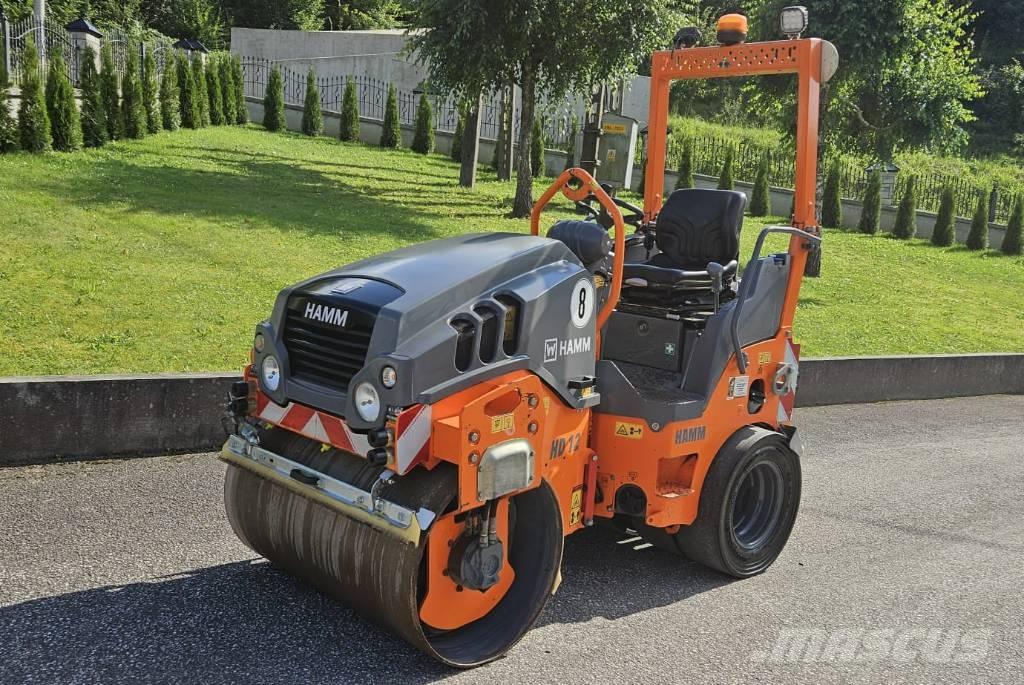 Hamm HD 12 VT Kombinované valce