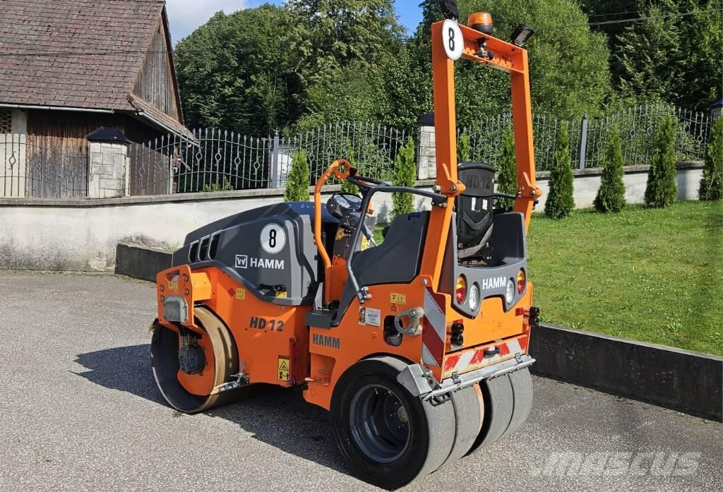 Hamm HD 12 VT Kombinované valce