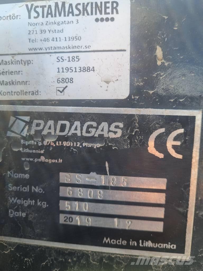 Padagas SS-185 Zametacie kefy