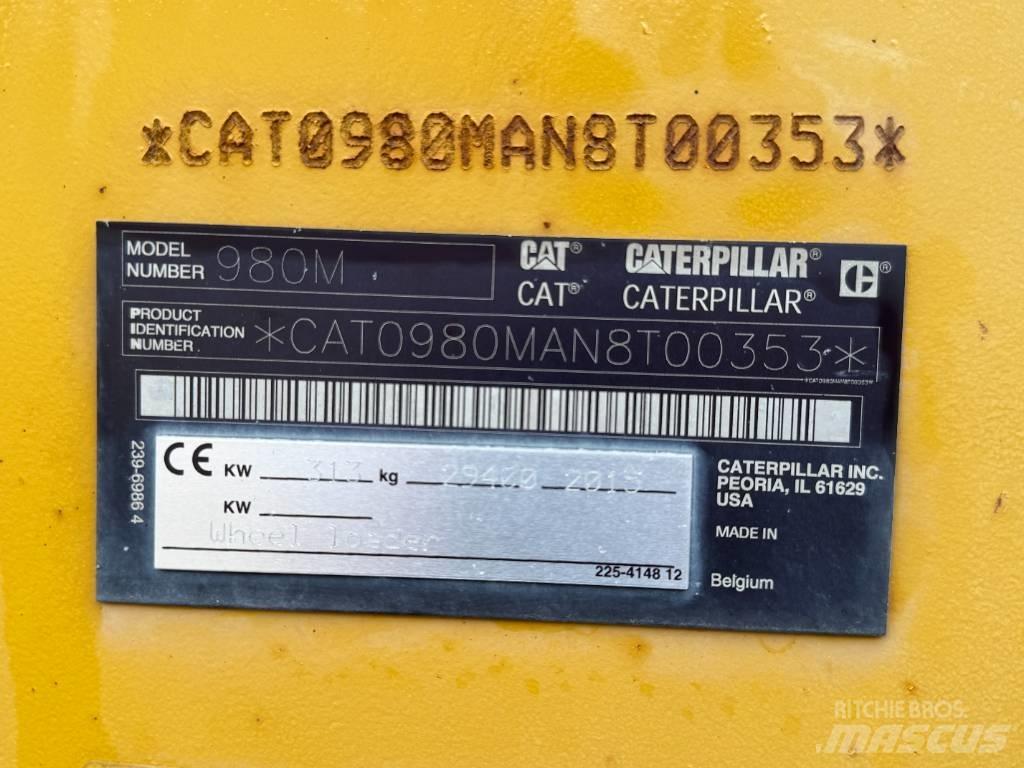 CAT 980 M Kolesové nakladače