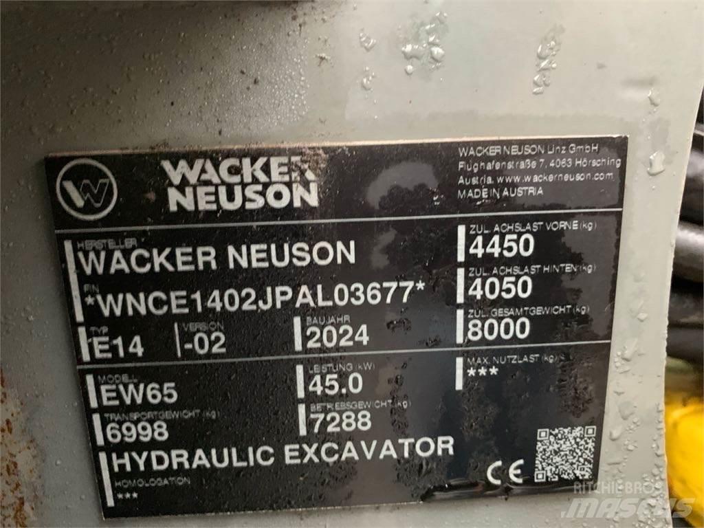 Wacker Neuson EW65 Kolesové rýpadlá