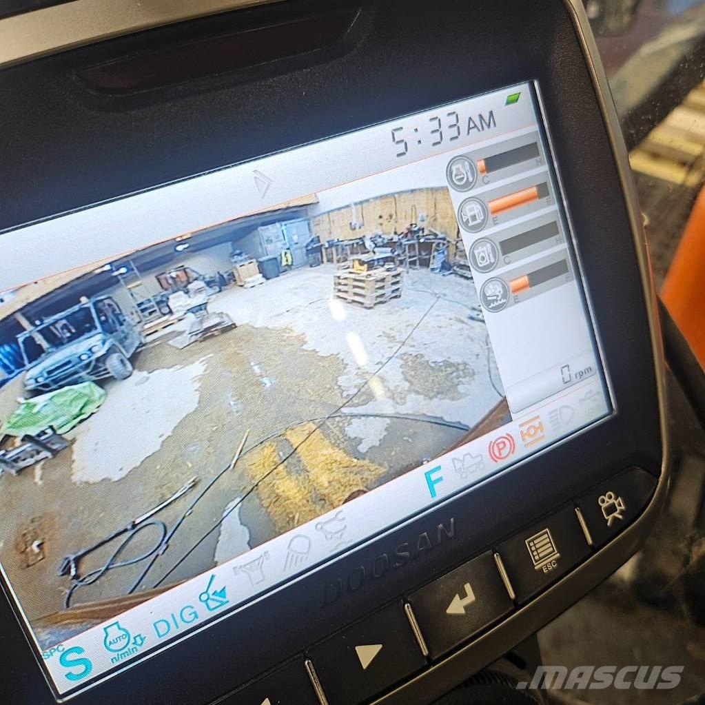 Doosan DX 170 W Kolesové rýpadlá