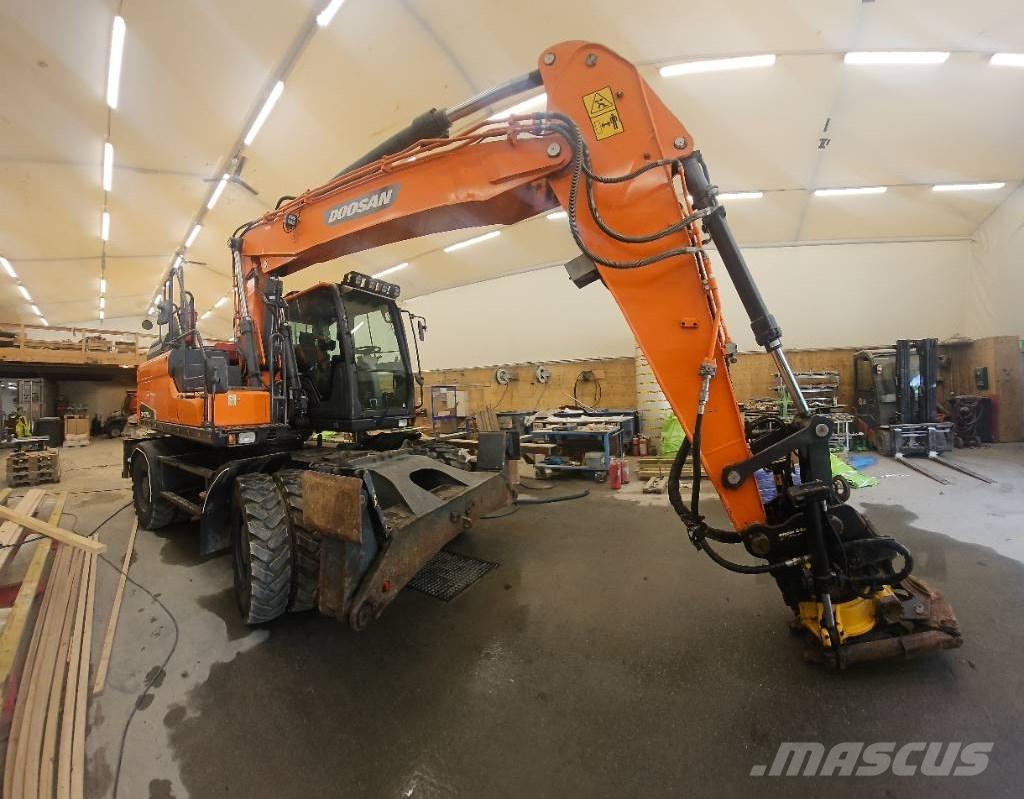 Doosan DX 170 W Kolesové rýpadlá