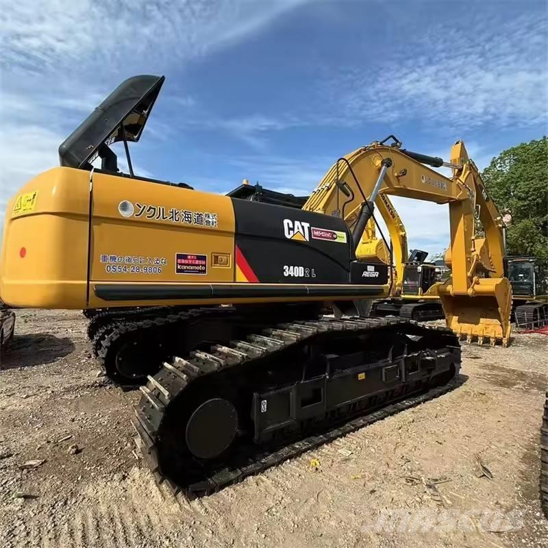 CAT 340 Pásové rýpadlá
