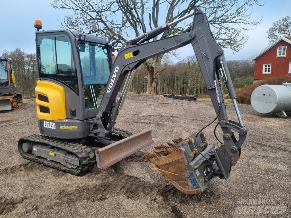 Volvo ECR25 D Mini rýpadlá < 7t