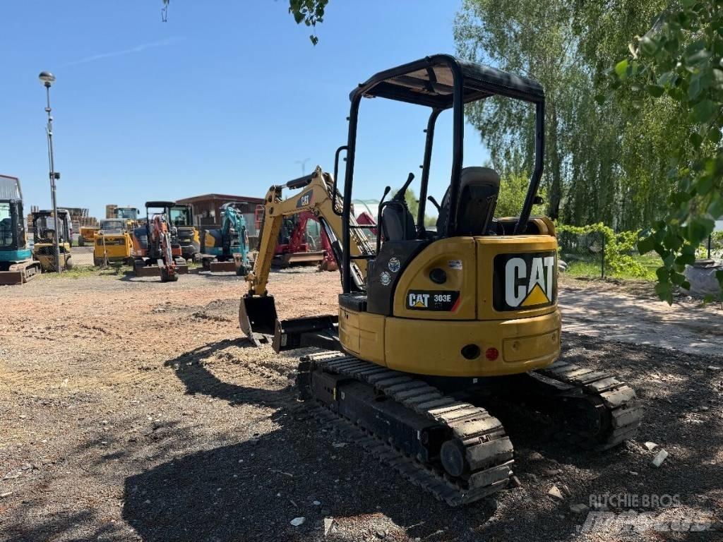 CAT 303 E CR Pásové rýpadlá