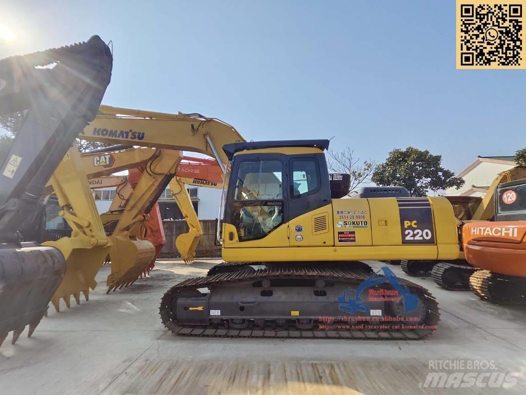 Komatsu PC 220-7 Pásové rýpadlá