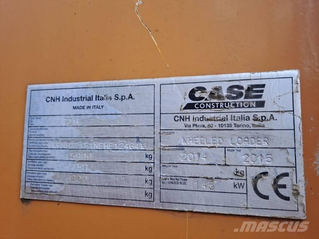 CASE 721 F Kolesové nakladače