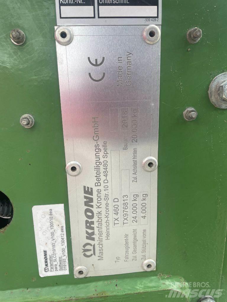 Krone TX 460 D Ďalšie prívesy
