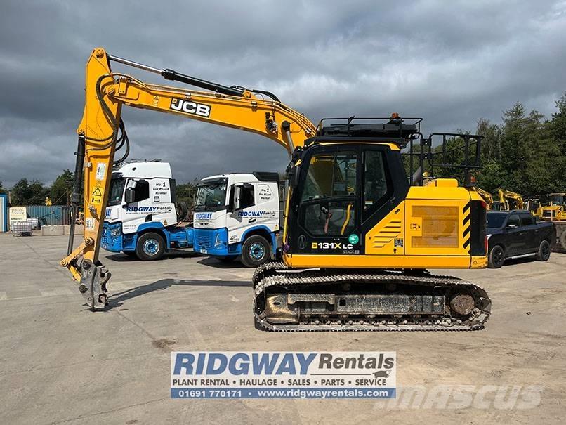 JCB 131 XLC Pásové rýpadlá