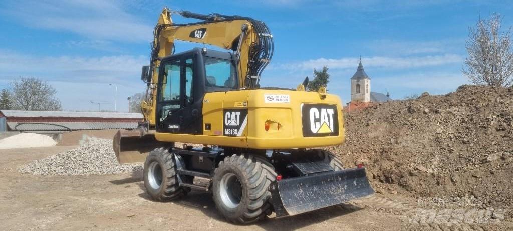 CAT M 313 D Kolesové rýpadlá