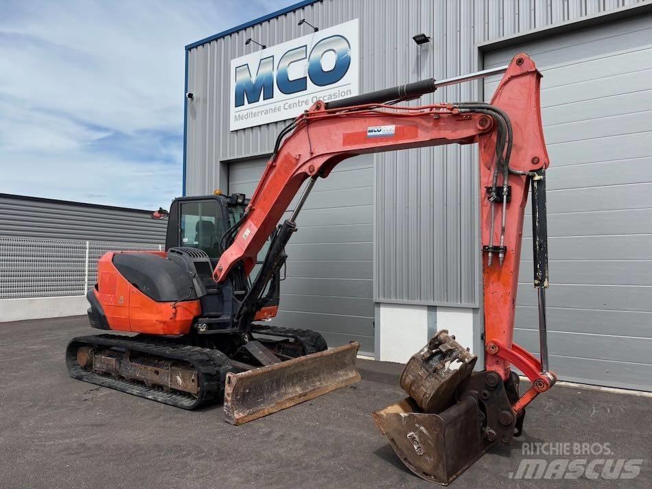 Kubota KX 080-4 Midi rýpadlá 7 t - 12 t
