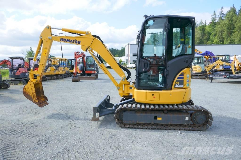 Komatsu PC30MR-5 Mini rýpadlá < 7t