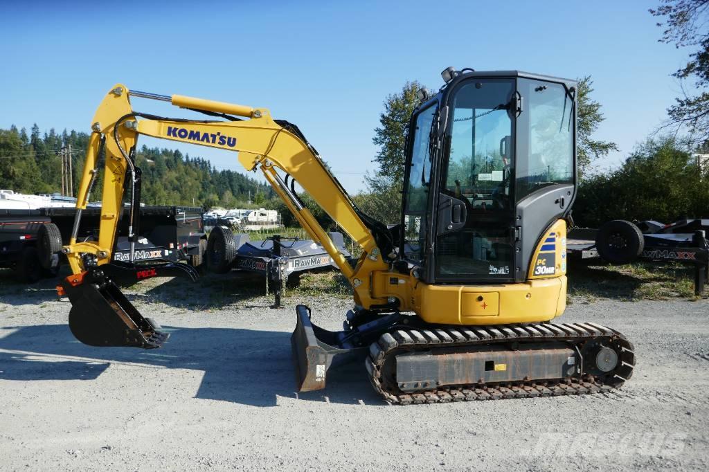 Komatsu PC30MR-5 Mini rýpadlá < 7t