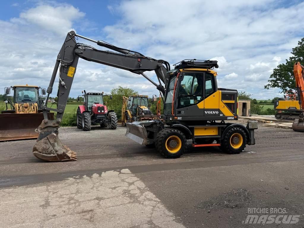 Volvo EWR 150 E Kolesové rýpadlá