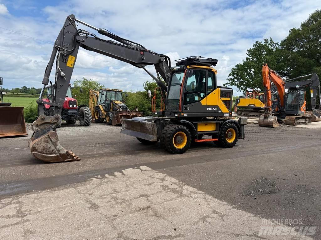 Volvo EWR 150 E Kolesové rýpadlá