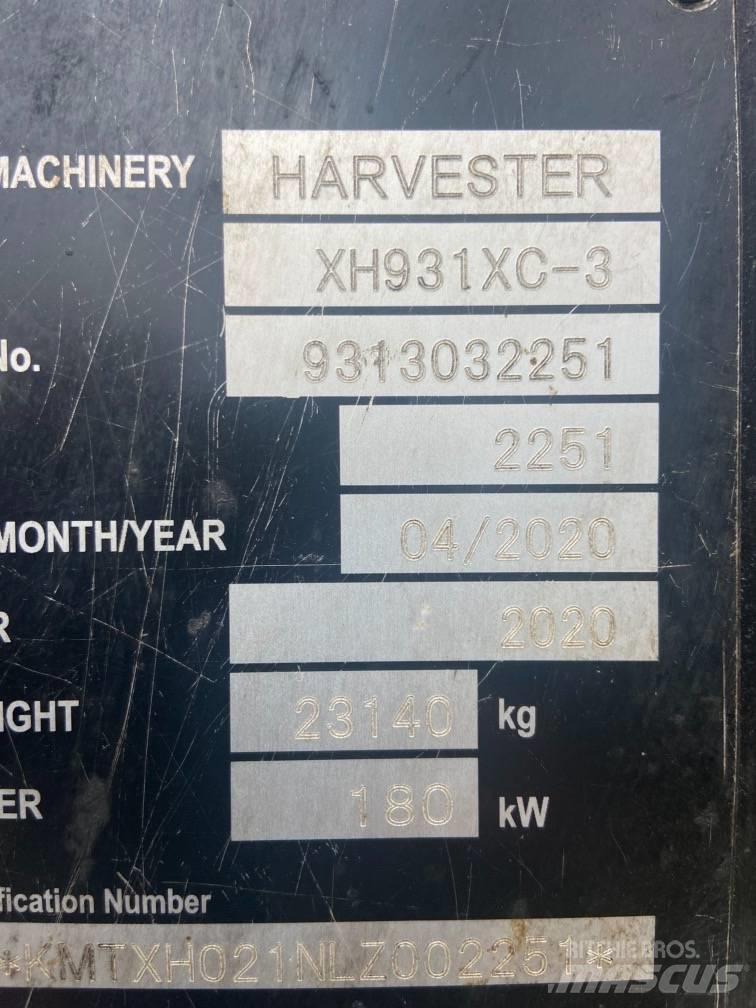 Komatsu 931XC Harvestory