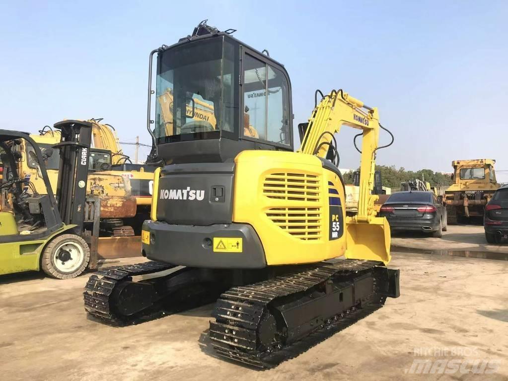 Komatsu PC 55 Pásové rýpadlá