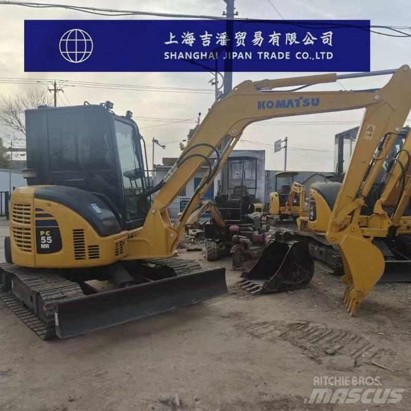 Komatsu PC 55 Pásové rýpadlá