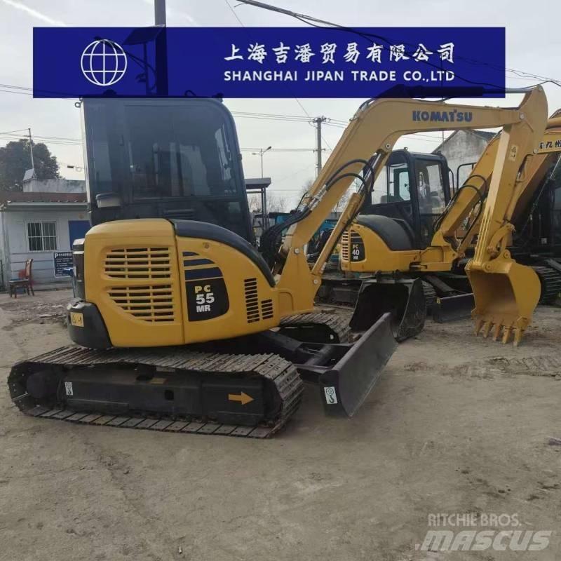 Komatsu PC 55 Pásové rýpadlá
