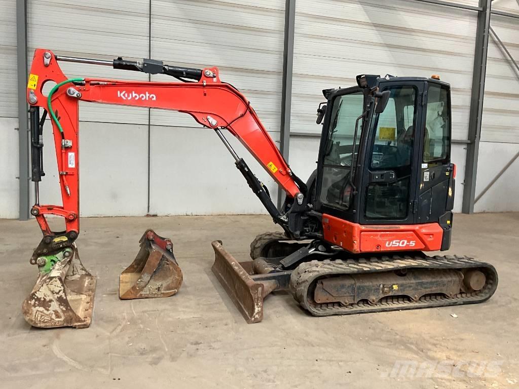 Kubota U 50-5 Mini rýpadlá < 7t