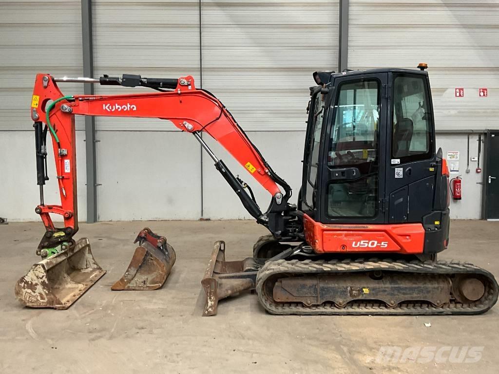 Kubota U 50-5 Mini rýpadlá < 7t