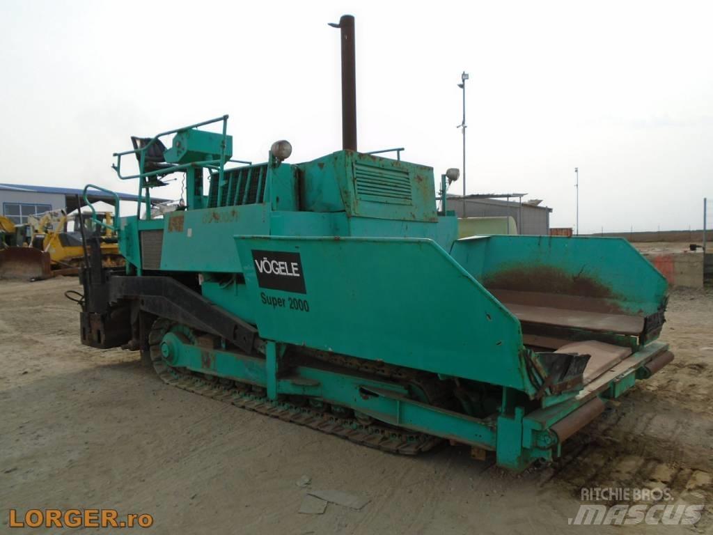 Vögele Super 2000 Finišéry