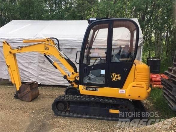 JCB 803 Mini rýpadlá < 7t