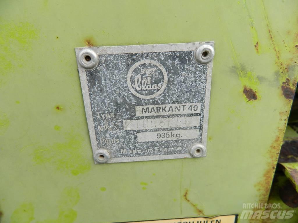CLAAS Markant 40 Lisy na hranaté balíky