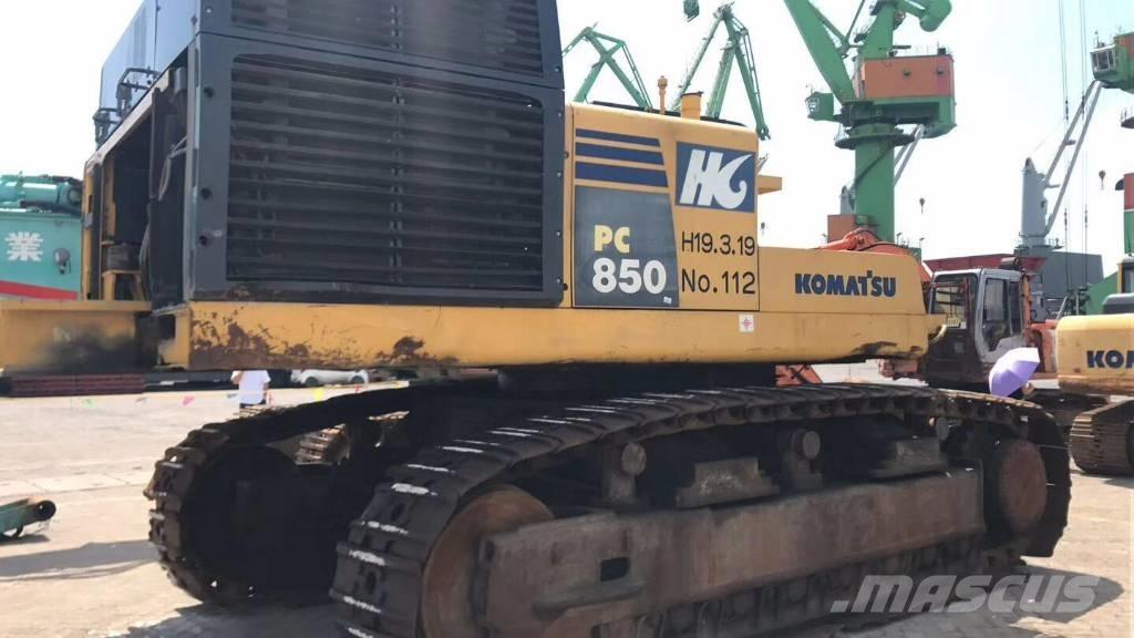 Komatsu PC 850 SE Pásové rýpadlá