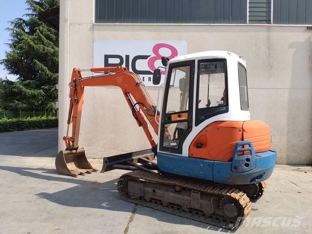 Kubota KX 121-3 Mini rýpadlá < 7t